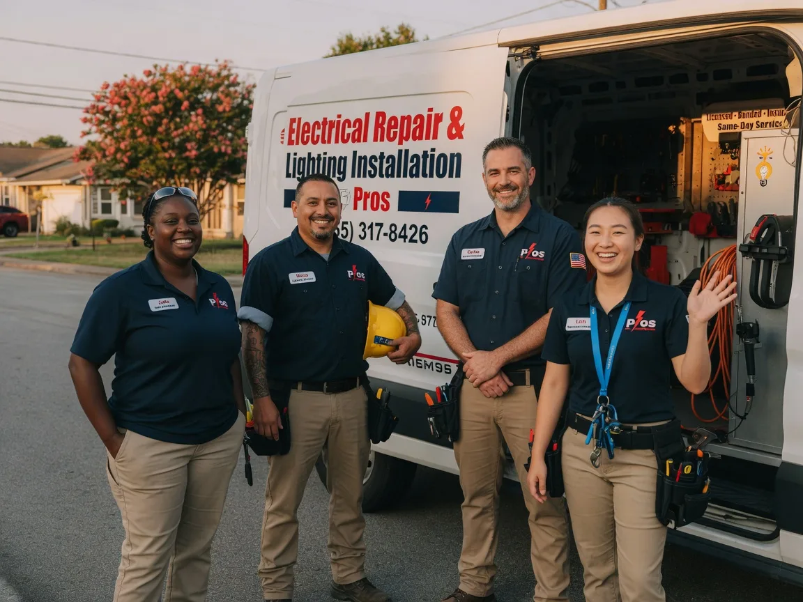 Licensed Electrician company in Alanreed, TX